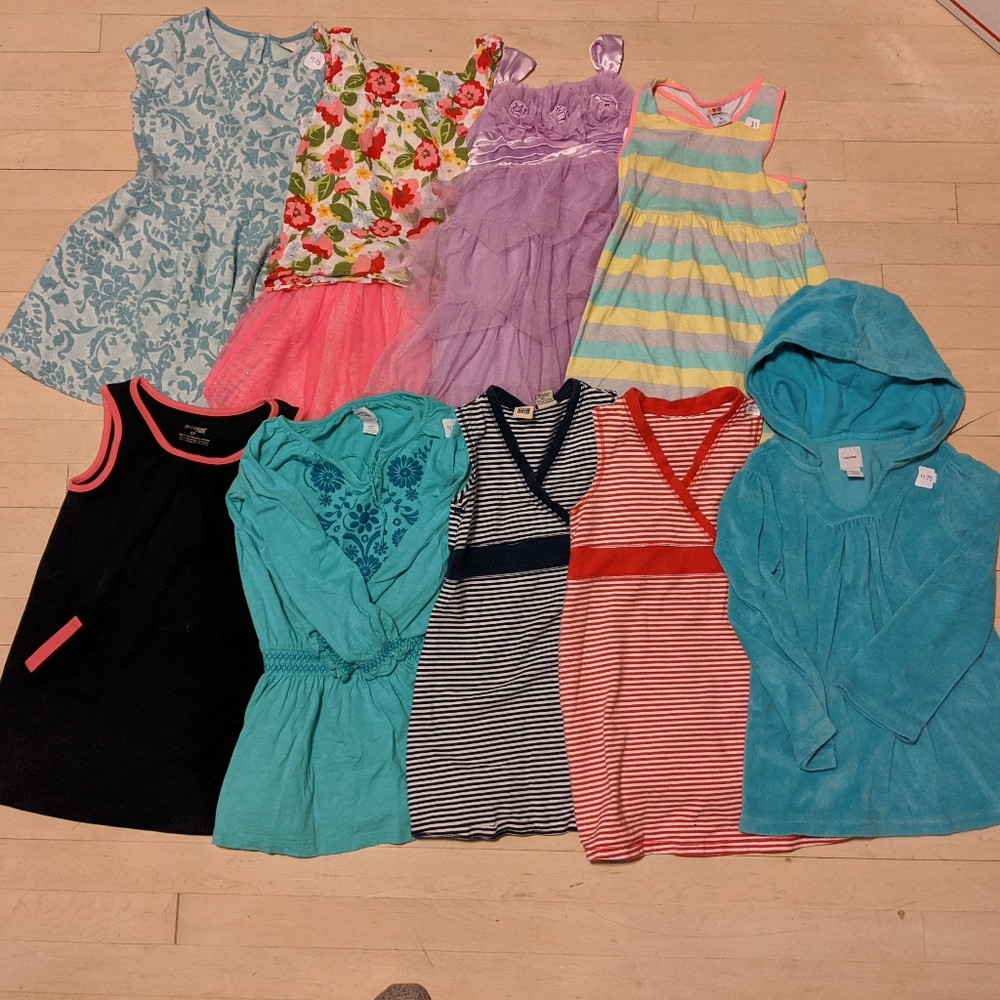 Girls size 5 dresses